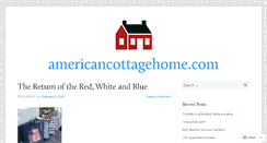 Desktop Screenshot of americancottagehome.com