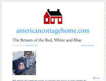 Tablet Screenshot of americancottagehome.com